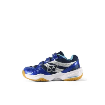 YONEX Abrasion Resistant Slip Resistant Low Top Badminton Shoes Blue Kids'
