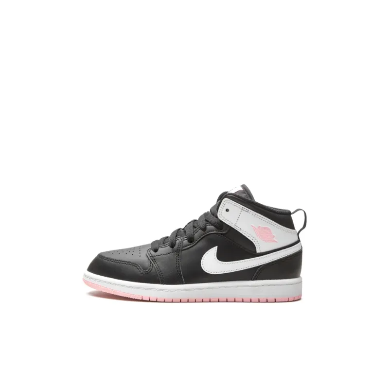 Jordan 1 Mid PS Black Arctic Punch-0
