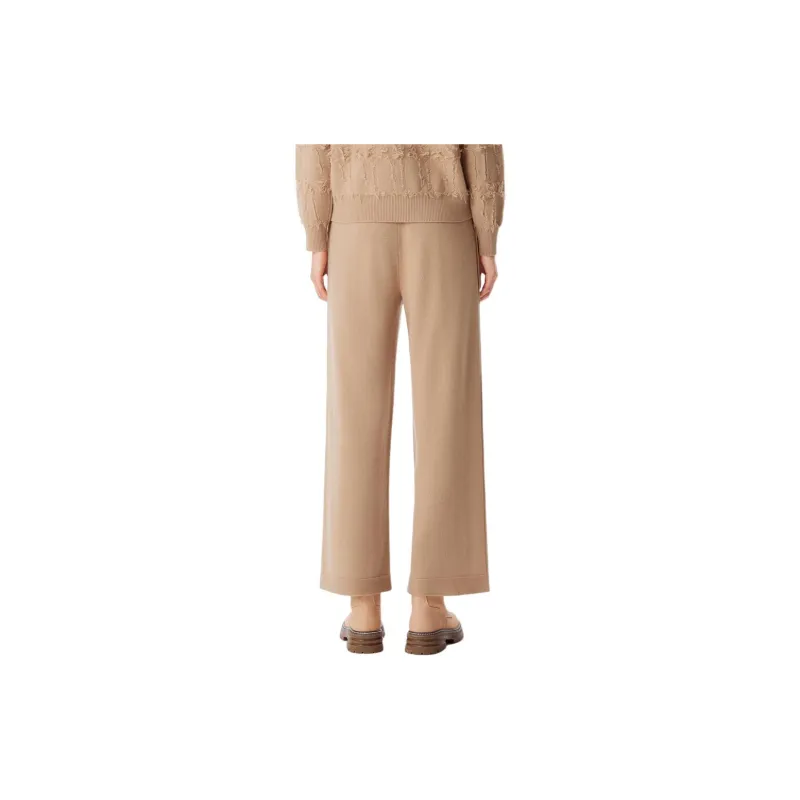 XII BASKET Casual Pants Women's Camel-2