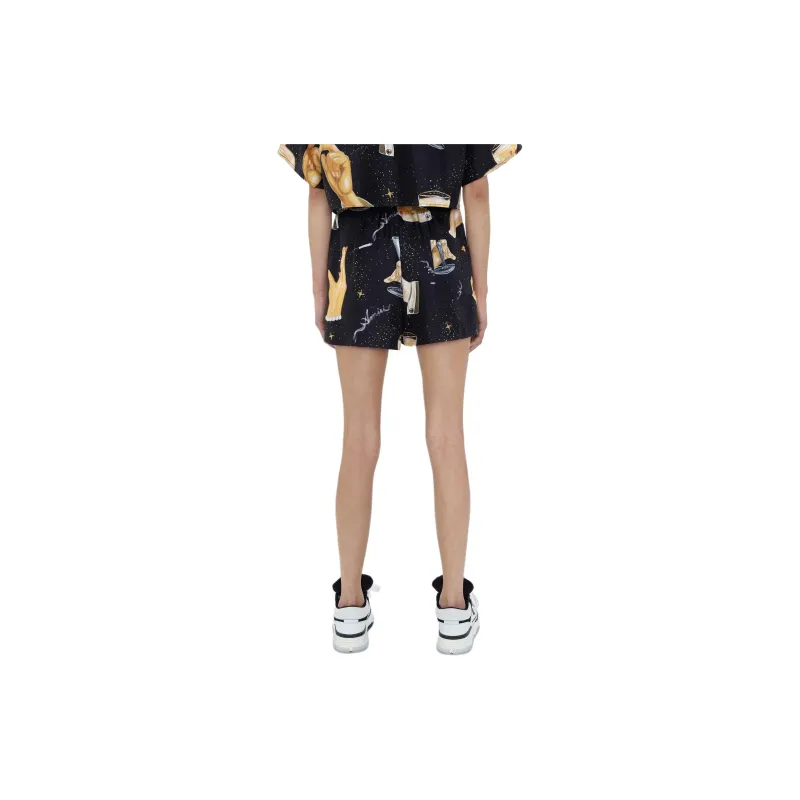 AMIRI SS24 Champagne Boxer Short Casual Shorts Women's Black-1