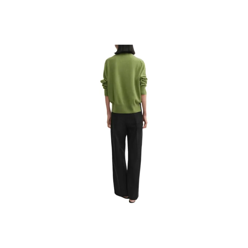 TOTEME Drawstring Straight Leg Trousers-1