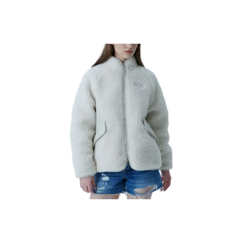 FILA Velvet Jackets Women's White-2