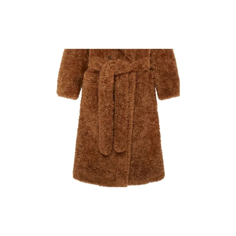 Stella McCartney Faux fur Belted Coat-4