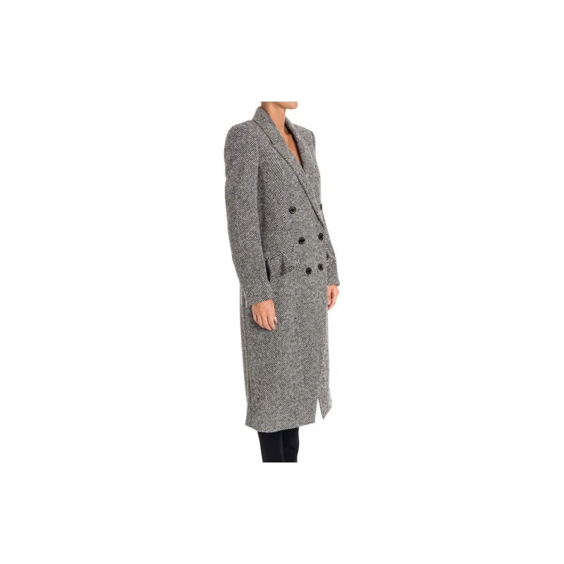 Burberry Coats Women's Gray-3