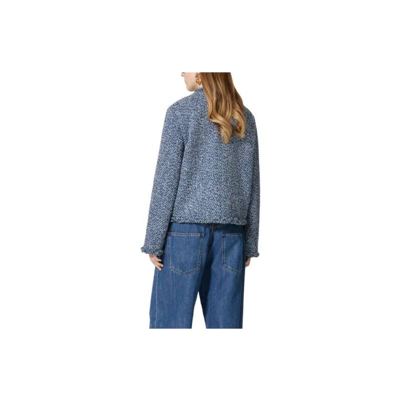 Valentino Straight Hem Tweed Jacket-2