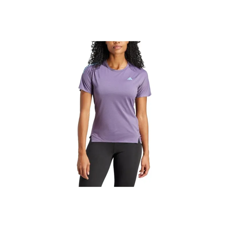 Adidas T-Shirts Women's Dark Purple-1
