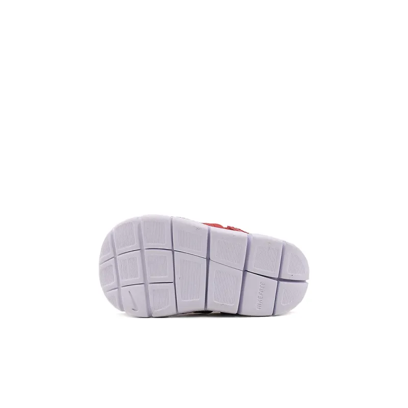 Nike Dynamo Free Abrasion Resistant Low Top Toddler Shoes White Red Infant And Toddler-4