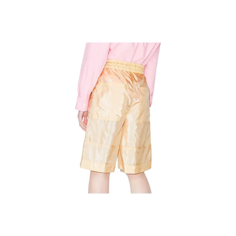 ISABEL MARANT High Waist Drawstring Shorts-3