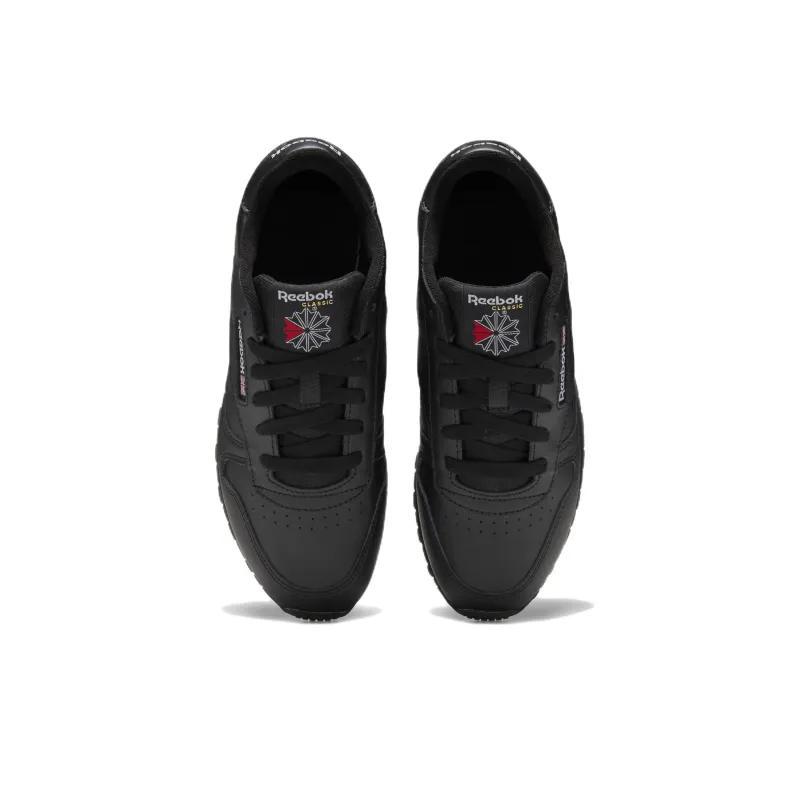 Reebok Reebok Classic  Classic Leather Big Kid 'Triple Black'-3