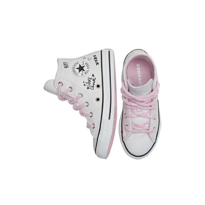 Converse Chuck Taylor All Star High GS 'Notes From BFF'-3