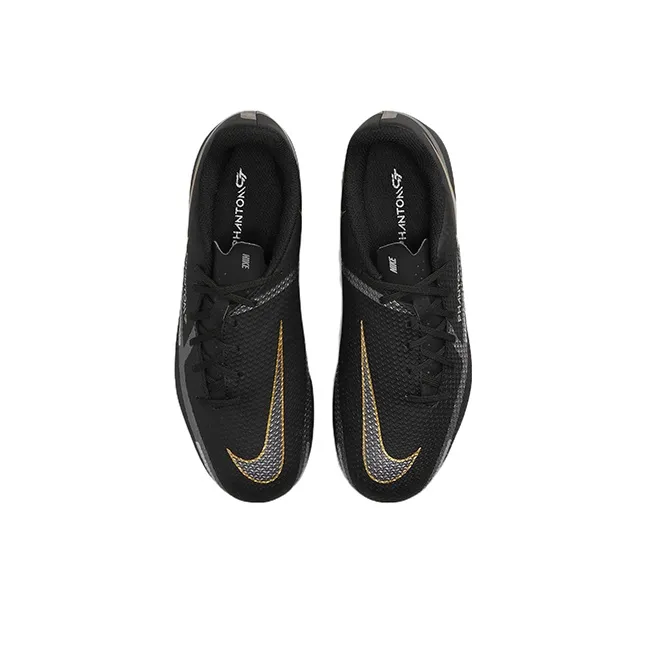 Nike Phantom GT Slip-Resistant Cushioning Wear-Resistant Low-Top Kids' Soccer Shoes Black Kids'-3
