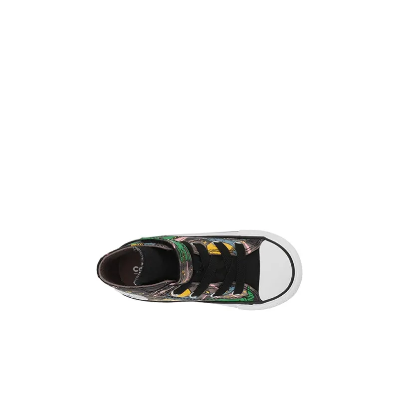 Converse Chuck Taylor All Star Interstellar Dinos Hook And Loop High-Top Casual Canvas Shoes Taupe Infant And Toddler-3