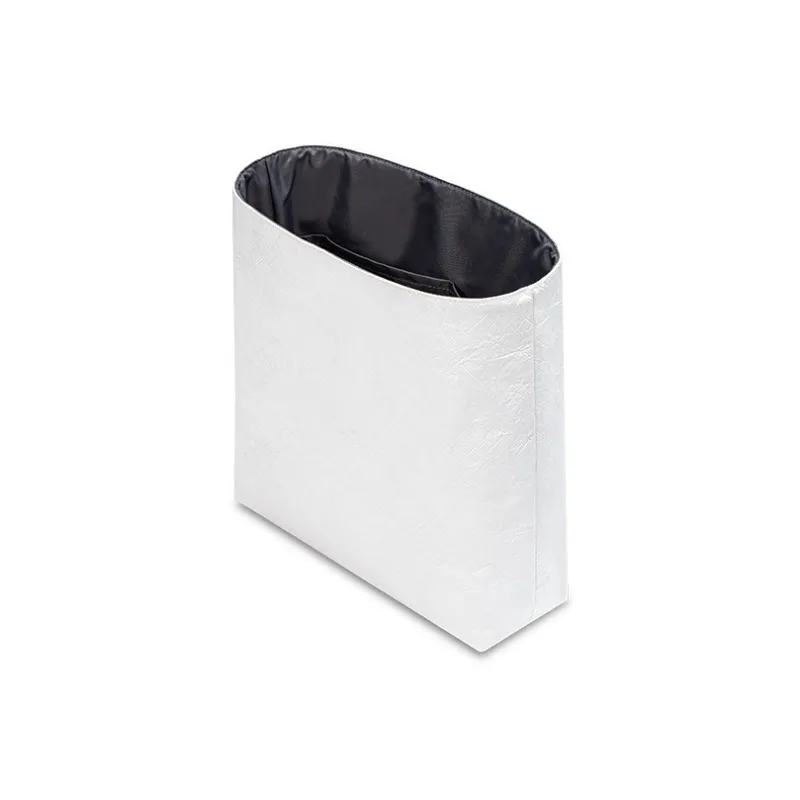 FANJI DuPont Paper Liner Bag For Organizing And Storage Unisex Steamed Chestnut/Meteorite Gray/Peach Pink-5