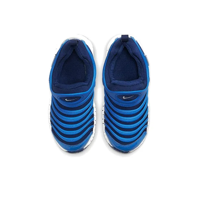 Nike Dynamo Free Sports Casual Shoes Blue White Children Aged 3 7 Years Old-3