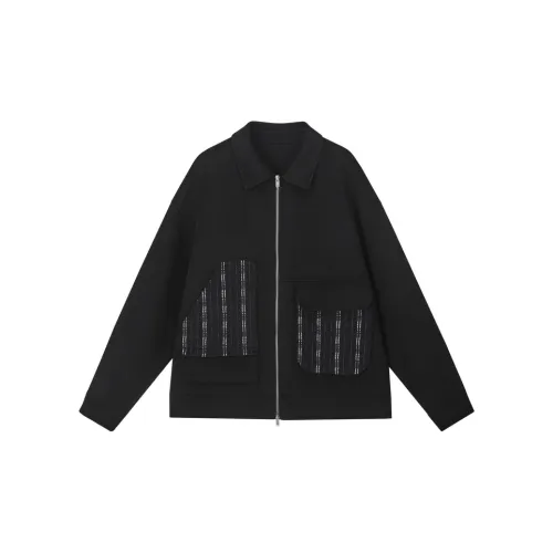 EARL JOEL Jackets Men Pitch Black