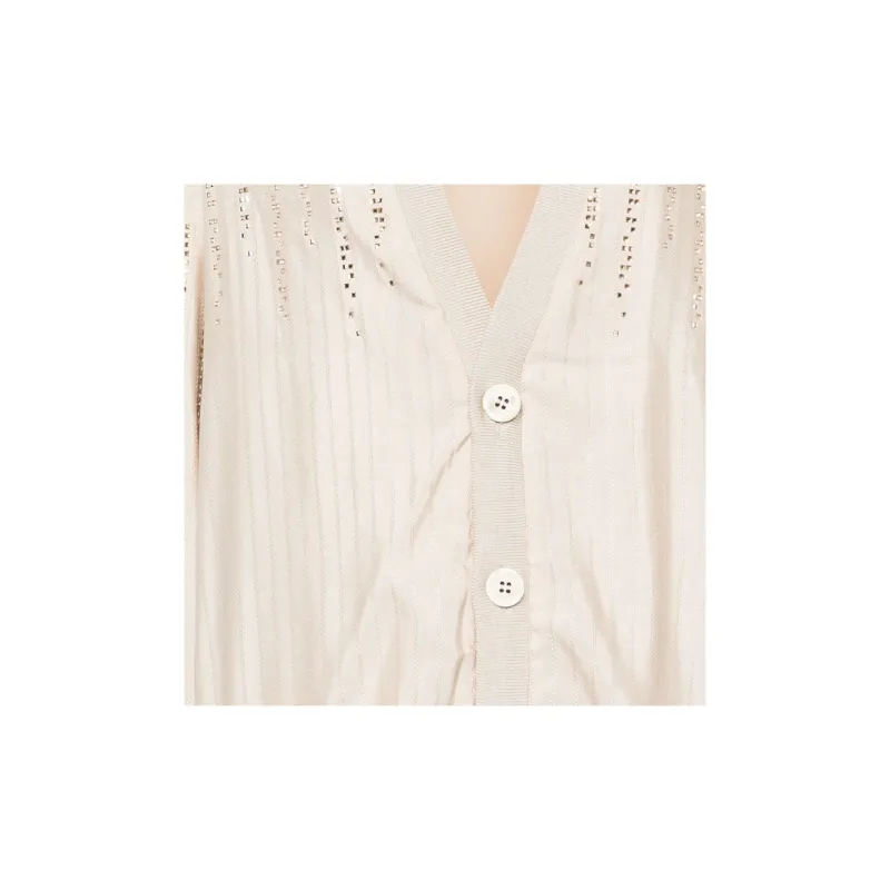 Golden Goose Embellished V Neck Jacket-4
