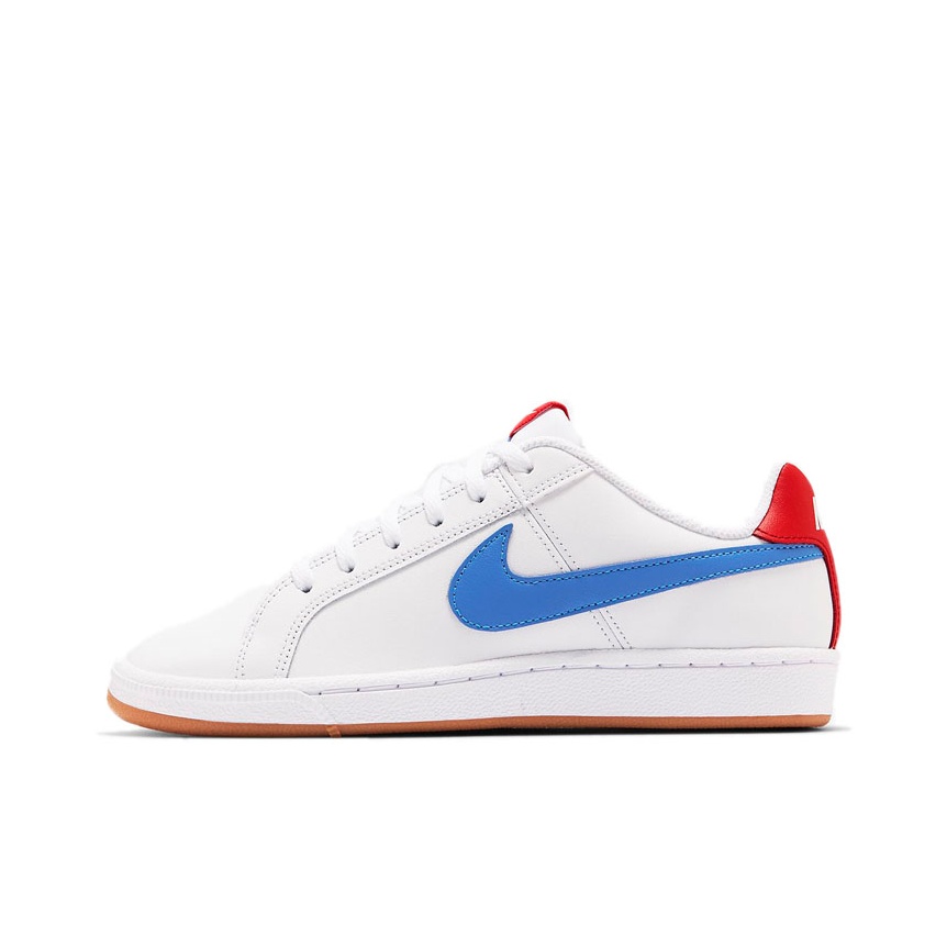 Nike court royale white red best sale