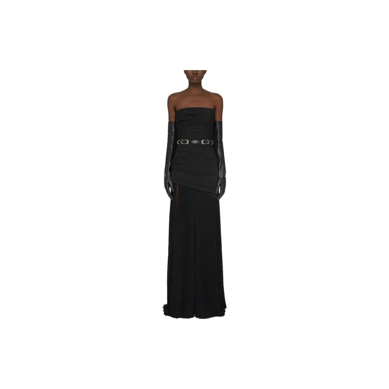 GIVENCHY Sleeveless Dress Women's Black-1