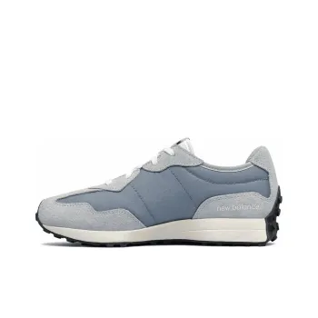 New Balance NB 327 Slip Resistant Cushioning Wear Resistant Breathable Low Top Running Shoes Ocean Gray Teenagers