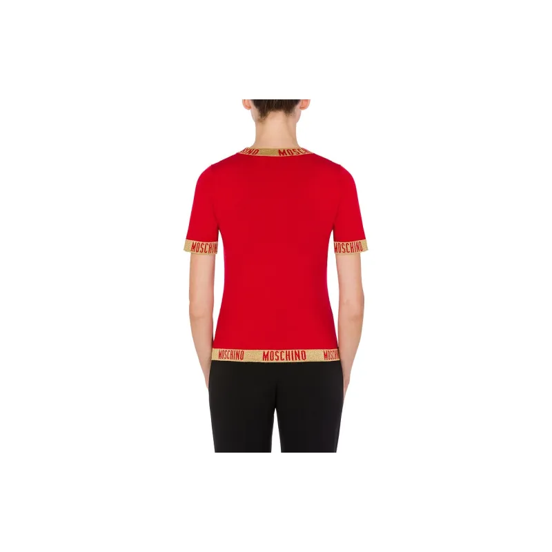 MOSCHINO T Shirts Women's Red-1
