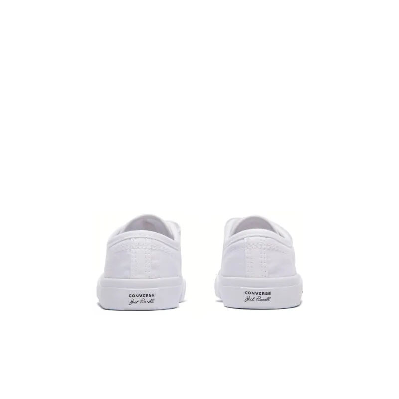 Converse Jack Purcell Anti Slip Wear Resistant Low Top Kids' Skateboarding Shoes White Infant And Toddler-3
