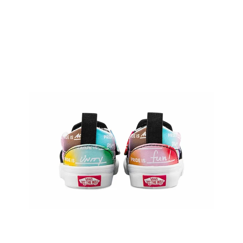 Vans Slip-on Anti-Slip And Wear-Resistant Lightweight Low-Top Toddler Shoes Multicolor Infant And Toddler-3