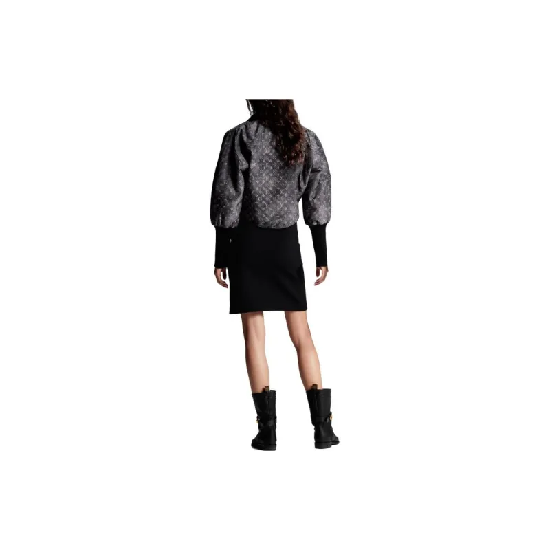 LOUIS VUITTON SS24 Casual Short Skirts Women's Black-3