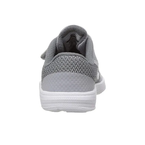 Nike REVOLUTION 3 Slip Resistant Cushioning Abrasion Resistant Low Top Toddler Shoes Gray White Infant And Toddler-3