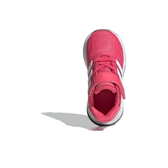 Adidas Neo Runfalcon 1.0 Breathable And Slip Resistant Low Top Toddler Shoes Pink White Infant And Toddler-4