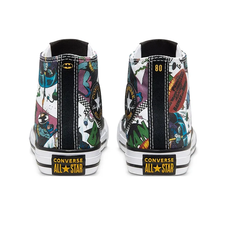 Batman x Converse Chuck Taylor All Star High Top High Top Casual Canvas Shoes Multicolor Teenagers-3