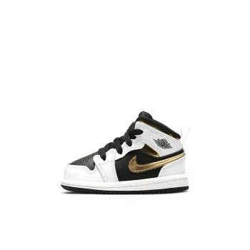 Jordan 1 Mid White Gold TD