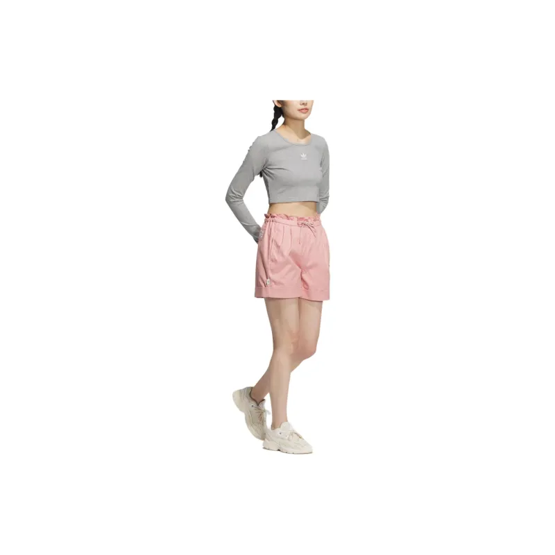 Adidas x Disney Collaboration HDL SHORTS W Casual Shorts Women's Miracle Purple Pink-1