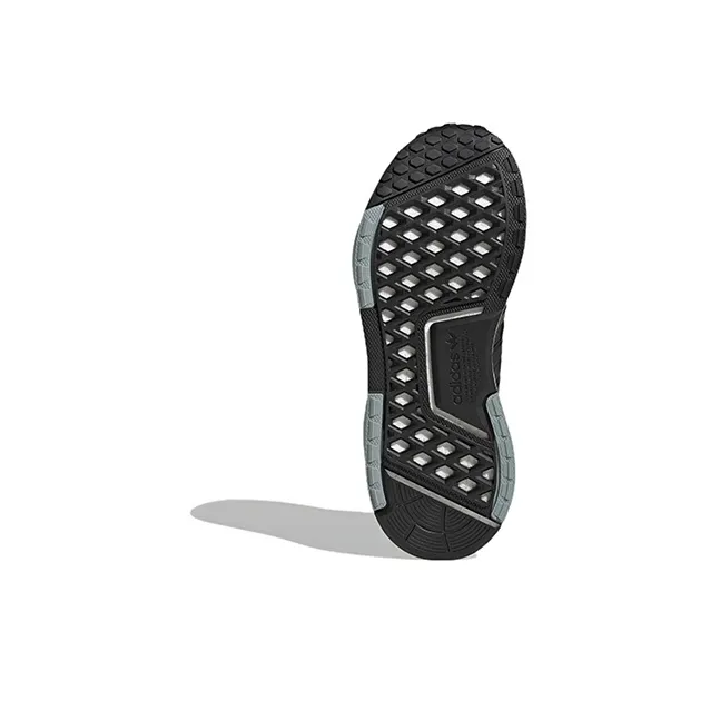 Adidas NMD_R1 V3 J 'Black Beam Green'-5