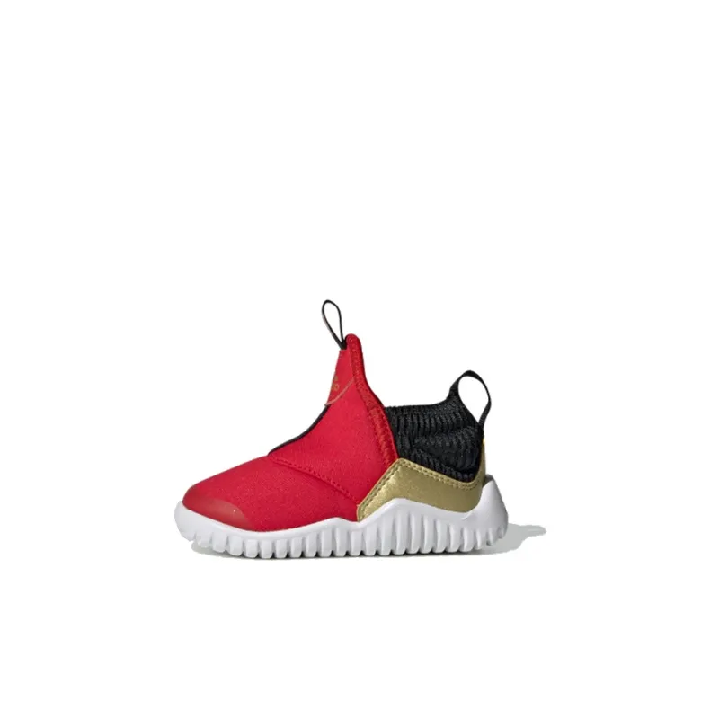 Adidas Rapidazen I Breathable Lightweight Low-Top Toddler Shoes Red Gold Infant And Toddler-0