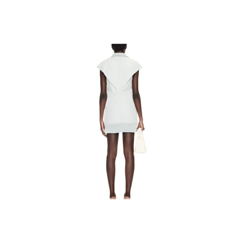 OFF WHITE Co S/S Sleeveless Padded Minidress-2