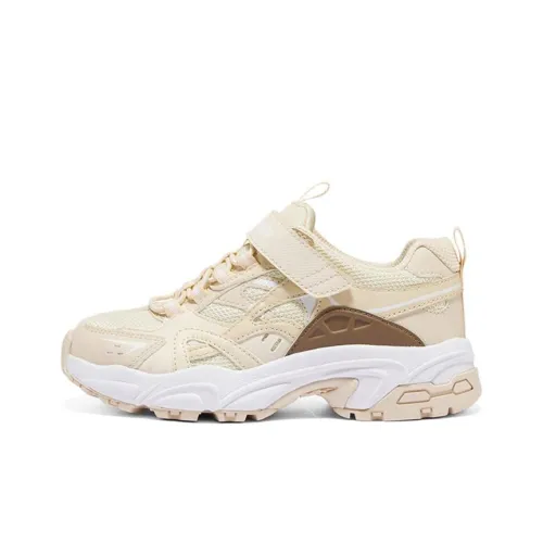 Skechers Stamina Slip Resistant Cushioning Wear Resistant Kids Lifestyle Shoes Natural Teenagers