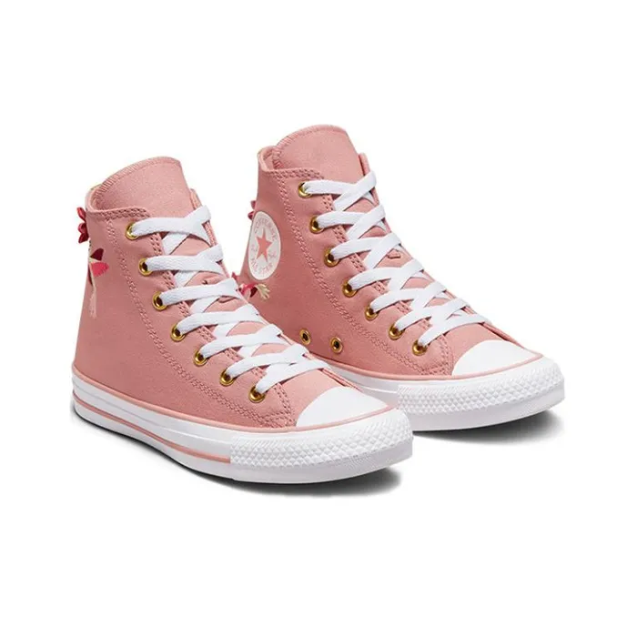 Converse Chuck Taylor All Star 3D High GS 'Blooms & Hummingbirds'-2