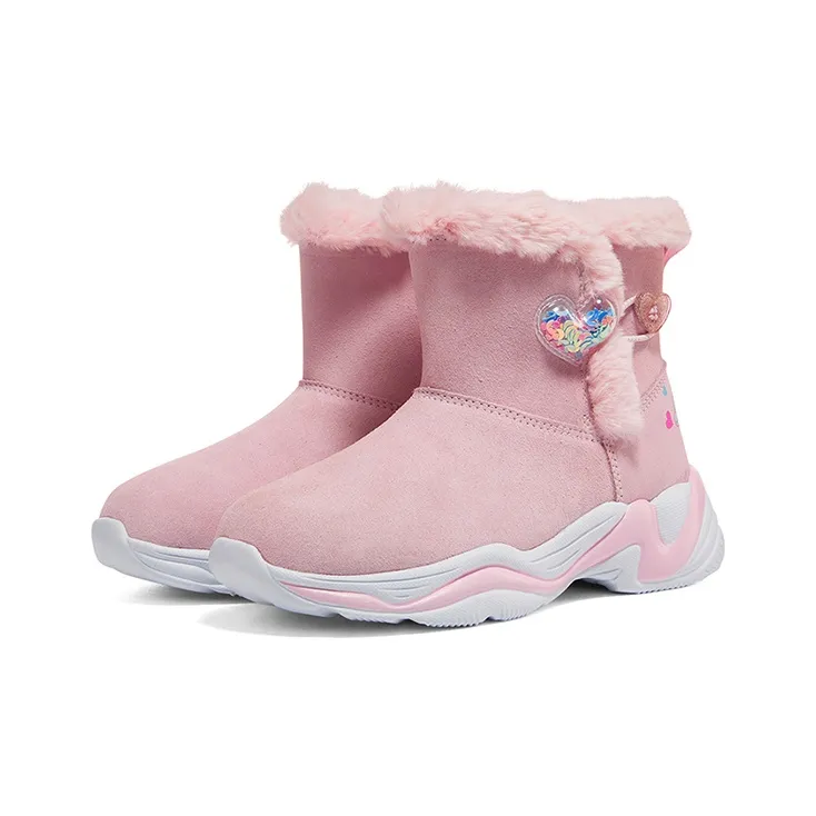 Skechers Kids Warm Kids' Boots Pink Children Aged 3-7 Years Old-3