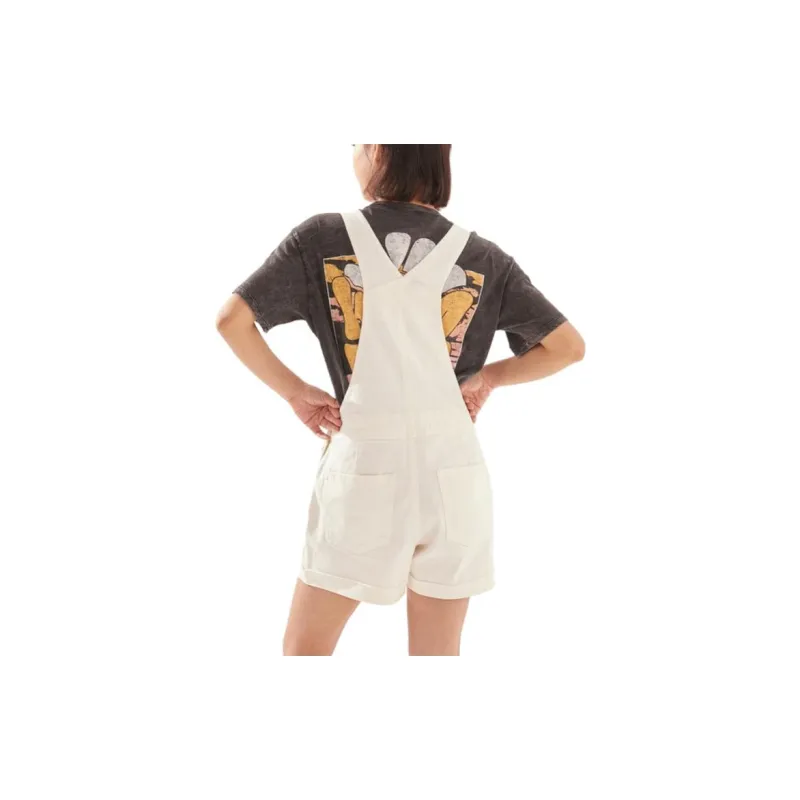Hollister Overalls Women's White-3