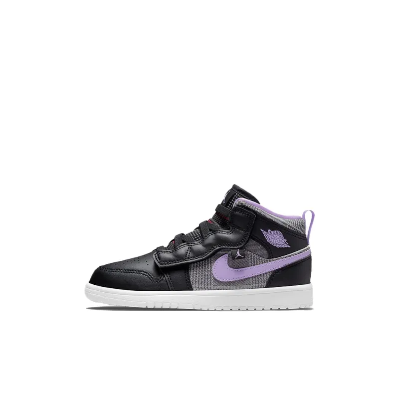 Jordan 1 Mid ALT SE PS Houndstooth-0