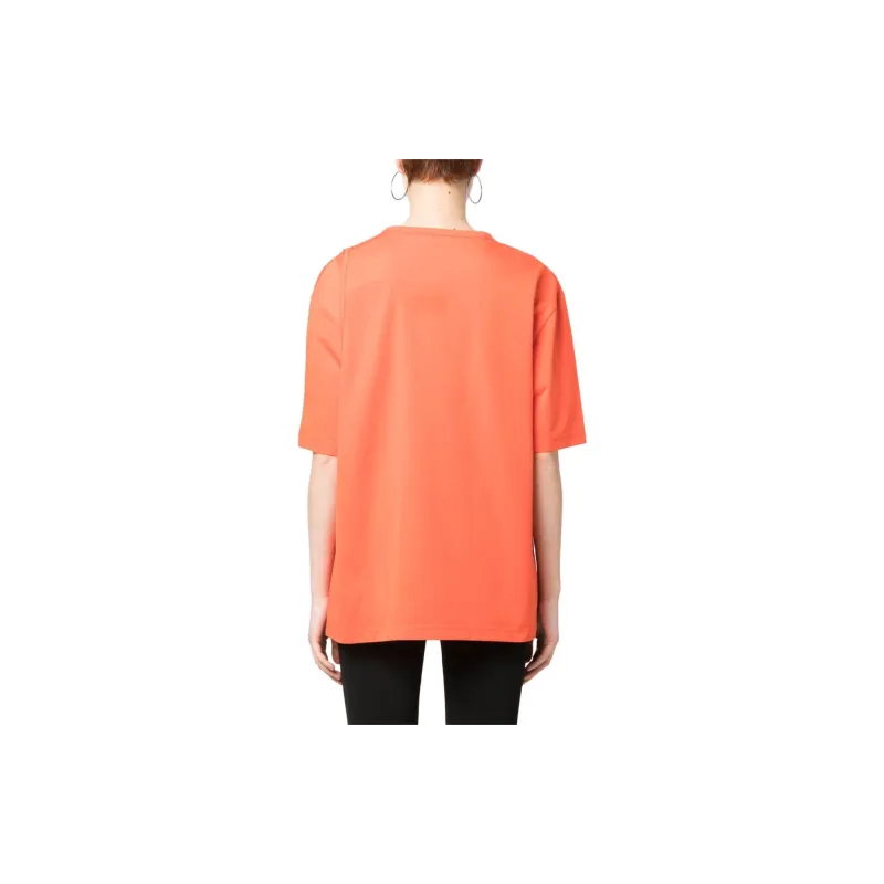 Y 3 T Shirts Women's Honey Citrus Orange-1