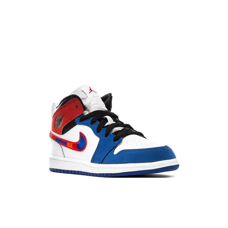 Jordan 1 Mid SE PS Multicolored Swoosh-2