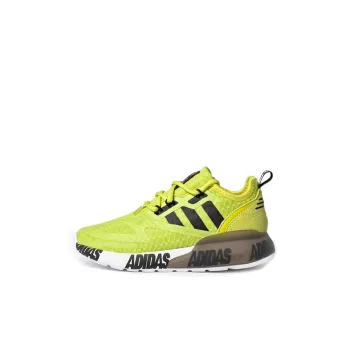 Adidas Originals ZX 2K Breathable Kids Lifestyle Shoes Green White Children Aged 3 7 Years Old
