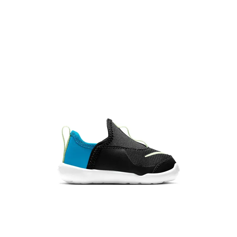 Nike Lil' Swoosh Low Top Sports Casual Shoes Black Blue Green Infant And Toddler-1