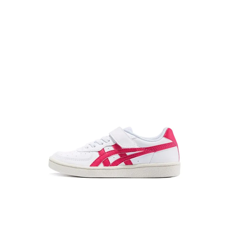 Onitsuka Tiger GSM Anti-Slip Wear-Resistant Low-Top Kids' Skateboarding Shoes Red White Children Aged 3-7 Years Old-0