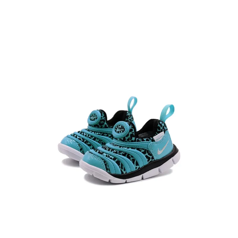 Nike Dynamo Free Low Top Toddler Shoes Blue Black White Infant And Toddler-2