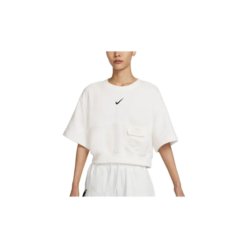 Nike Crop Tops Women's White-3