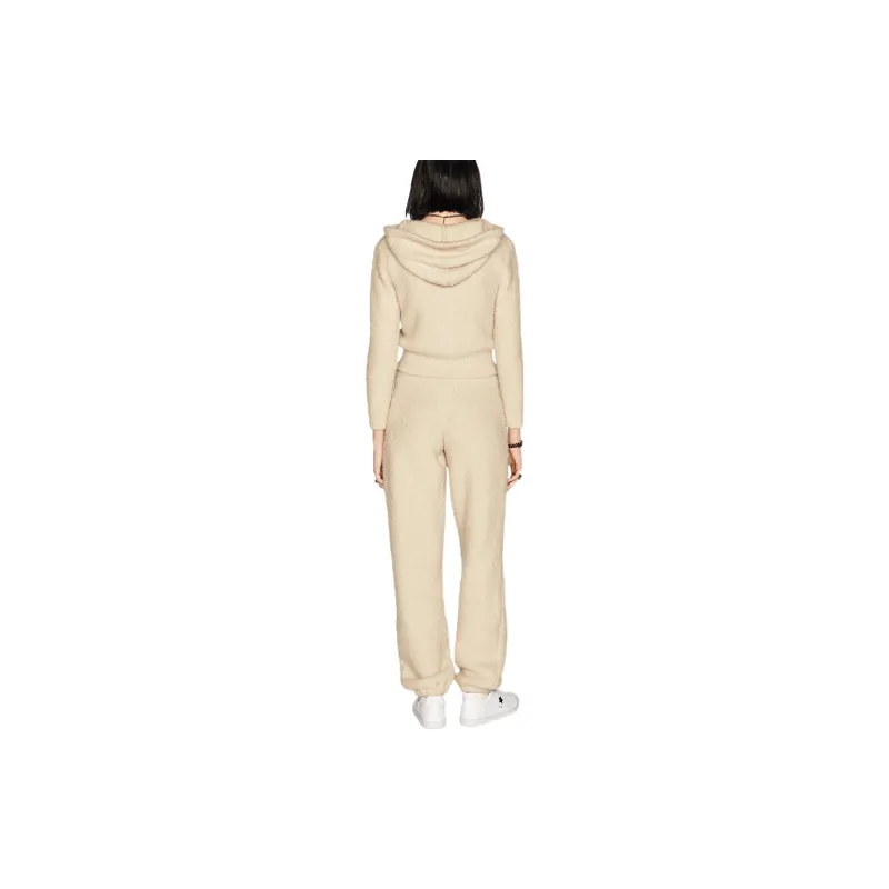 DIOR FW22 Casual Pants Women's Beige Yellow-3