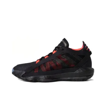 adidas Dame 6 Black Red Youth