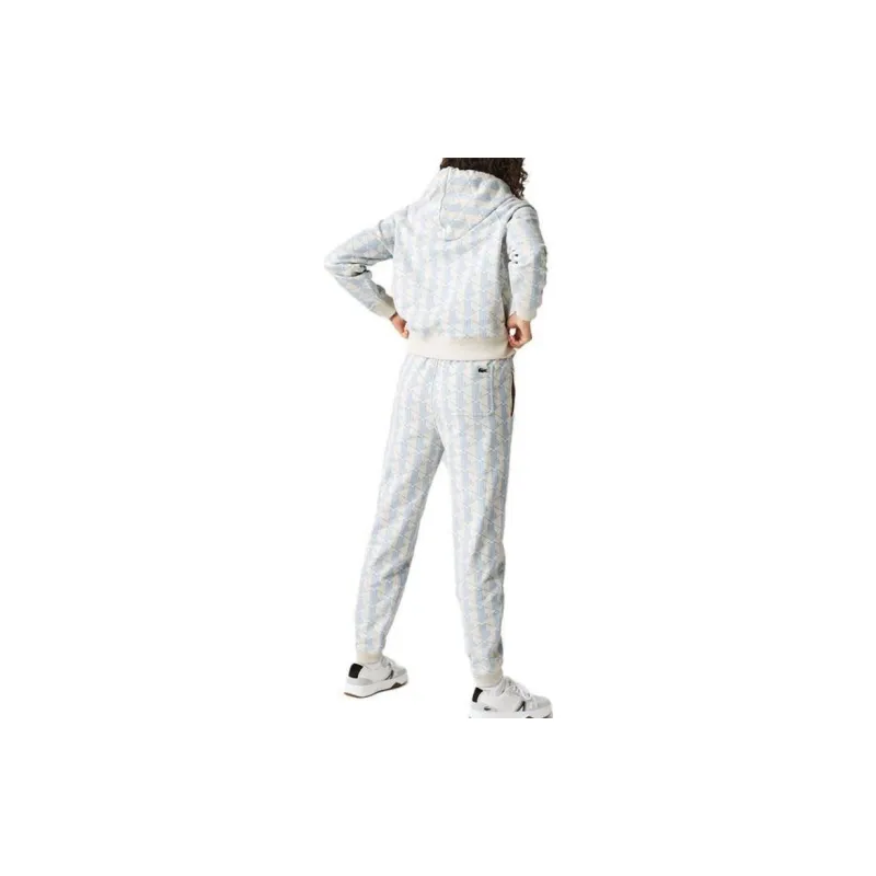 LACOSTE Knitted Sweatpants Women's White-3